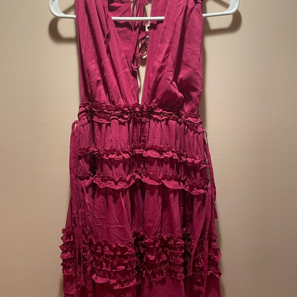 Vici Ruffle Dress - Picture 1 of 2